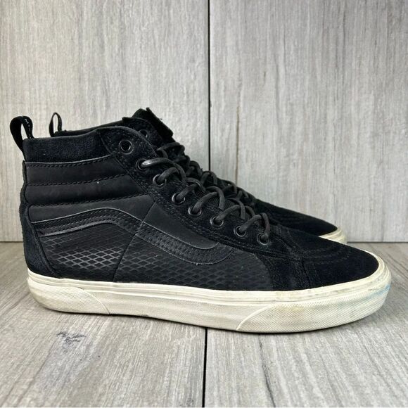 Vans Sk8-Hi 46 DX MTE Tact Black UltraCush Sneaker Boot Lace Up Shoe Mens Size 9 - Picture 1 of 10
